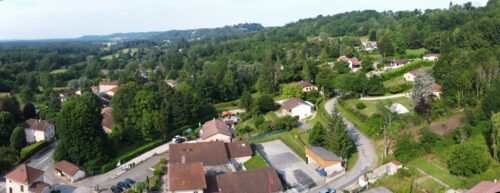 Vue panoramique de Villette-sur-Ain