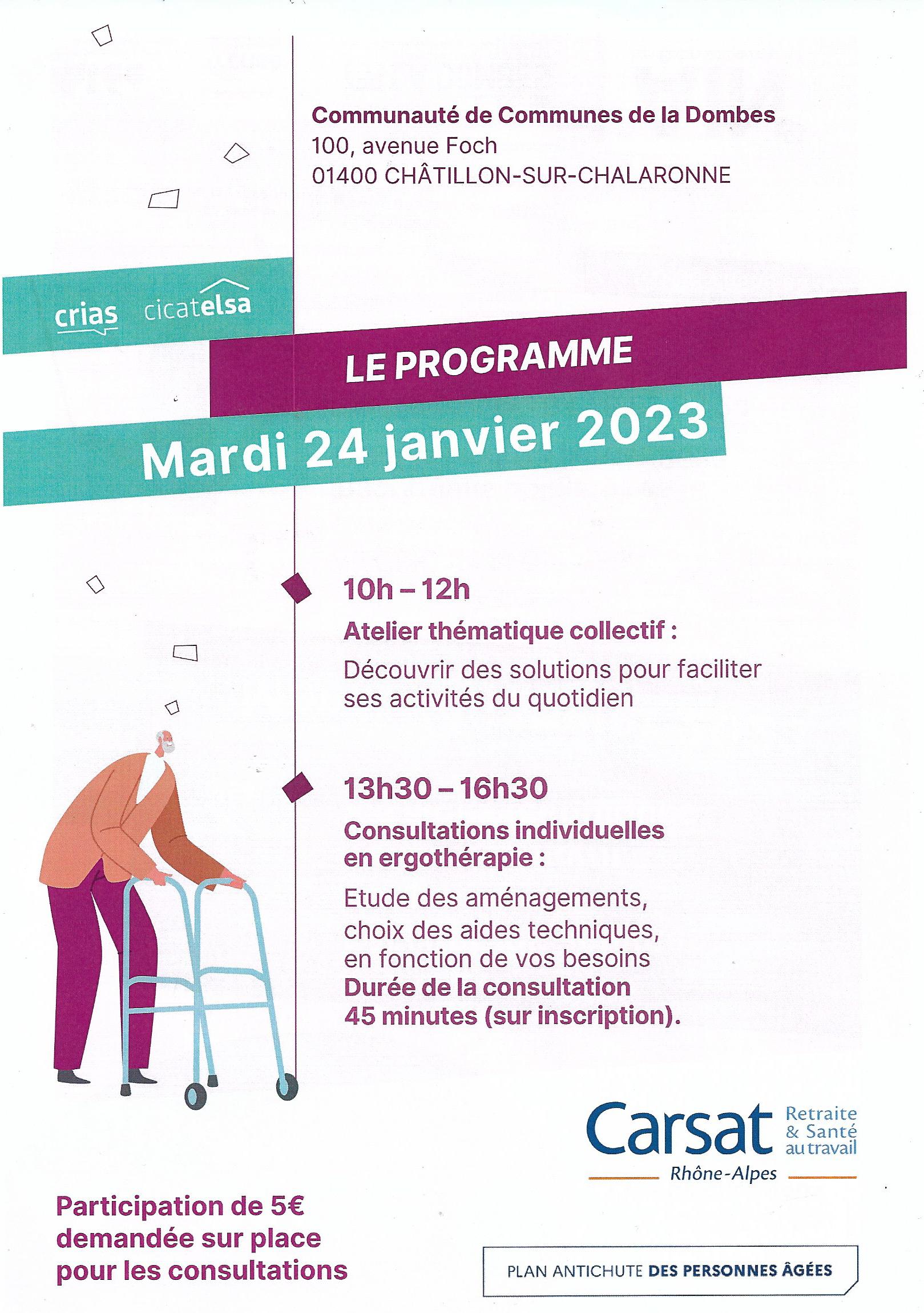 programme du 24 janvier