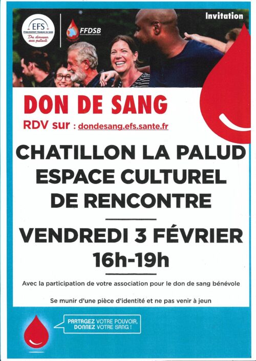 dondusang 3février à Chatillon la palud