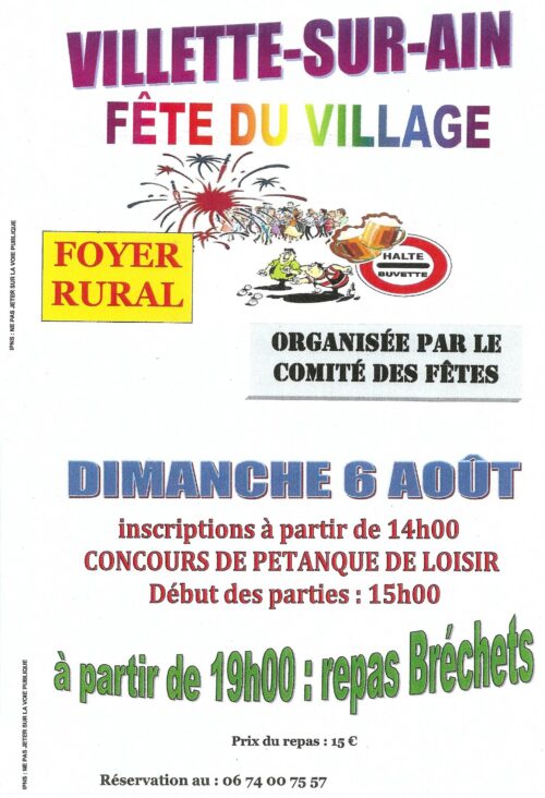 fête du village